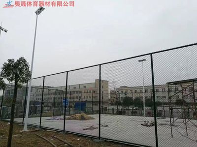 萍乡学校操场篮球场围网安装方式、莲花社区体育围网施工检测报告